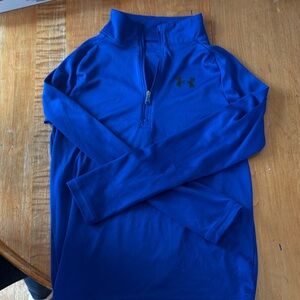 Under Armour Royal Blue Half-Zip Top